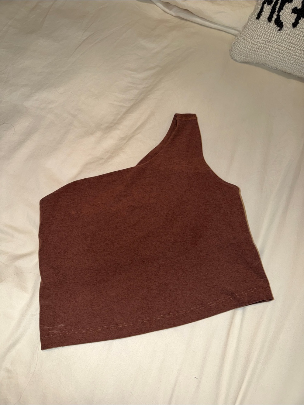 Beyond Yoga One-Shoulder Ribbed Top